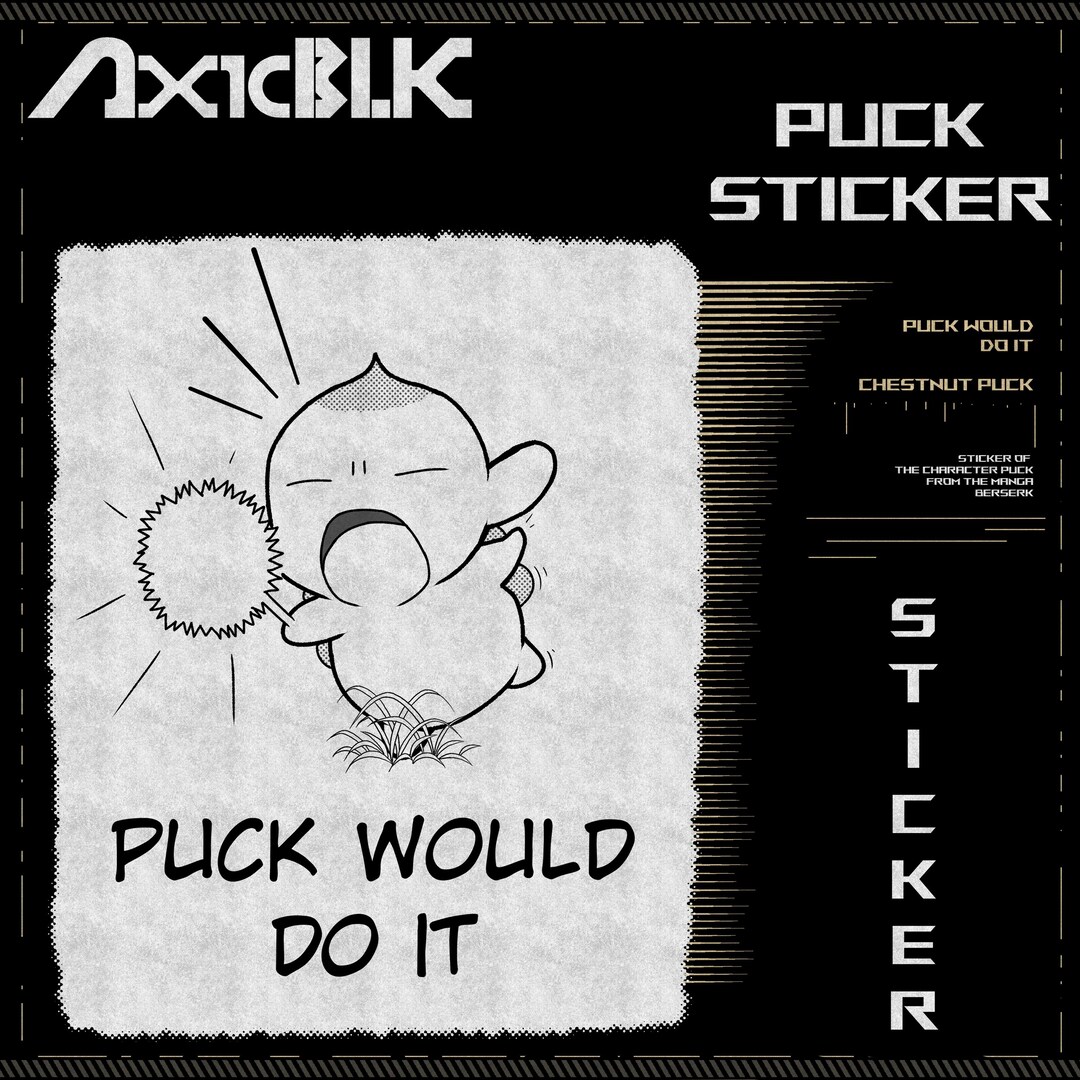 Puck Would Do It Sticker - Etsy