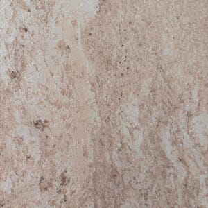 May include: Close-up of a textured surface with a mottled appearance. The color palette consists of various shades of beige and brown, with darker spots scattered throughout. The surface has a slightly rough, uneven texture.