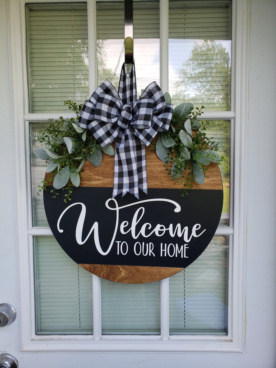 home sweet home door hanger