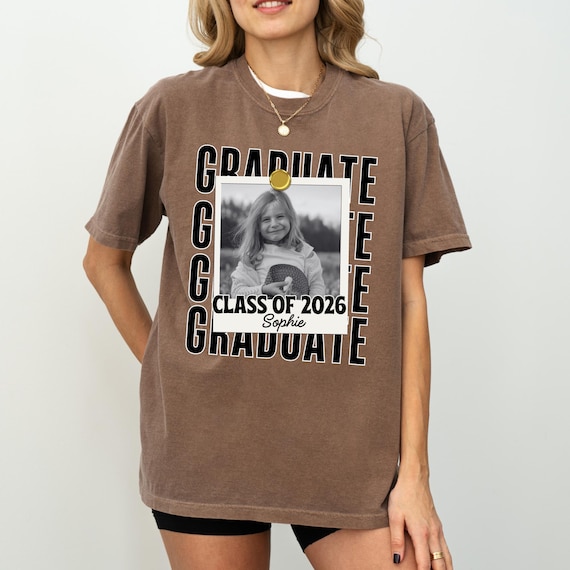 Custom Photo Senior 2026, Back to School Vintage Photo, Class of 2026, Custom Picture Shirt, Graduation png