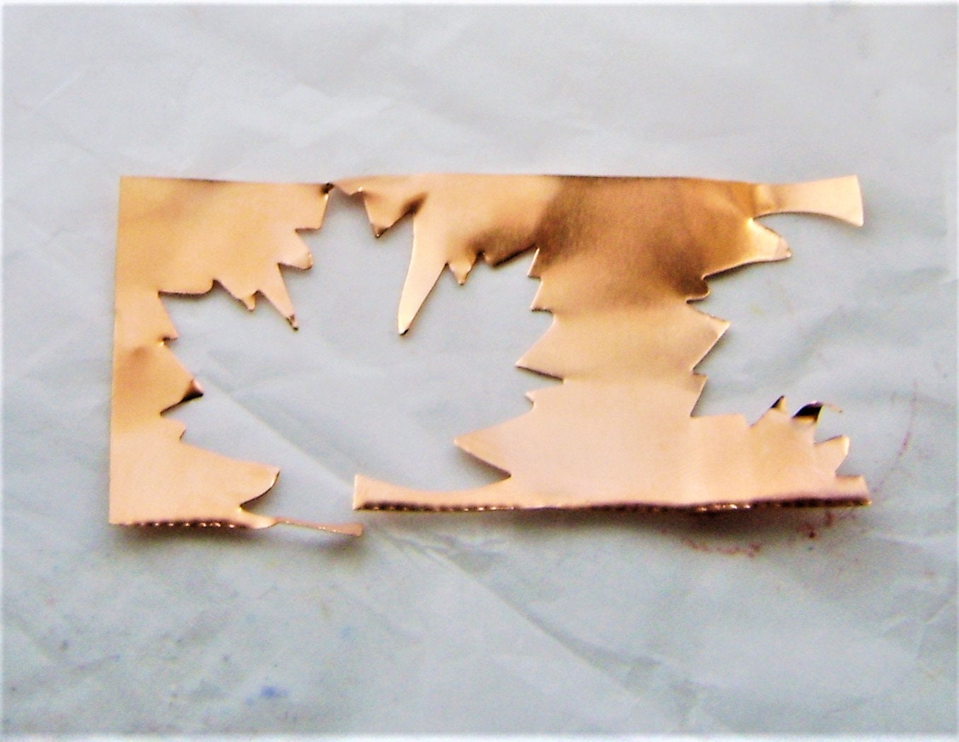 SCRAP COPPER Sheet. 15 oz. 36 ga. 005 thick Clean Etsy