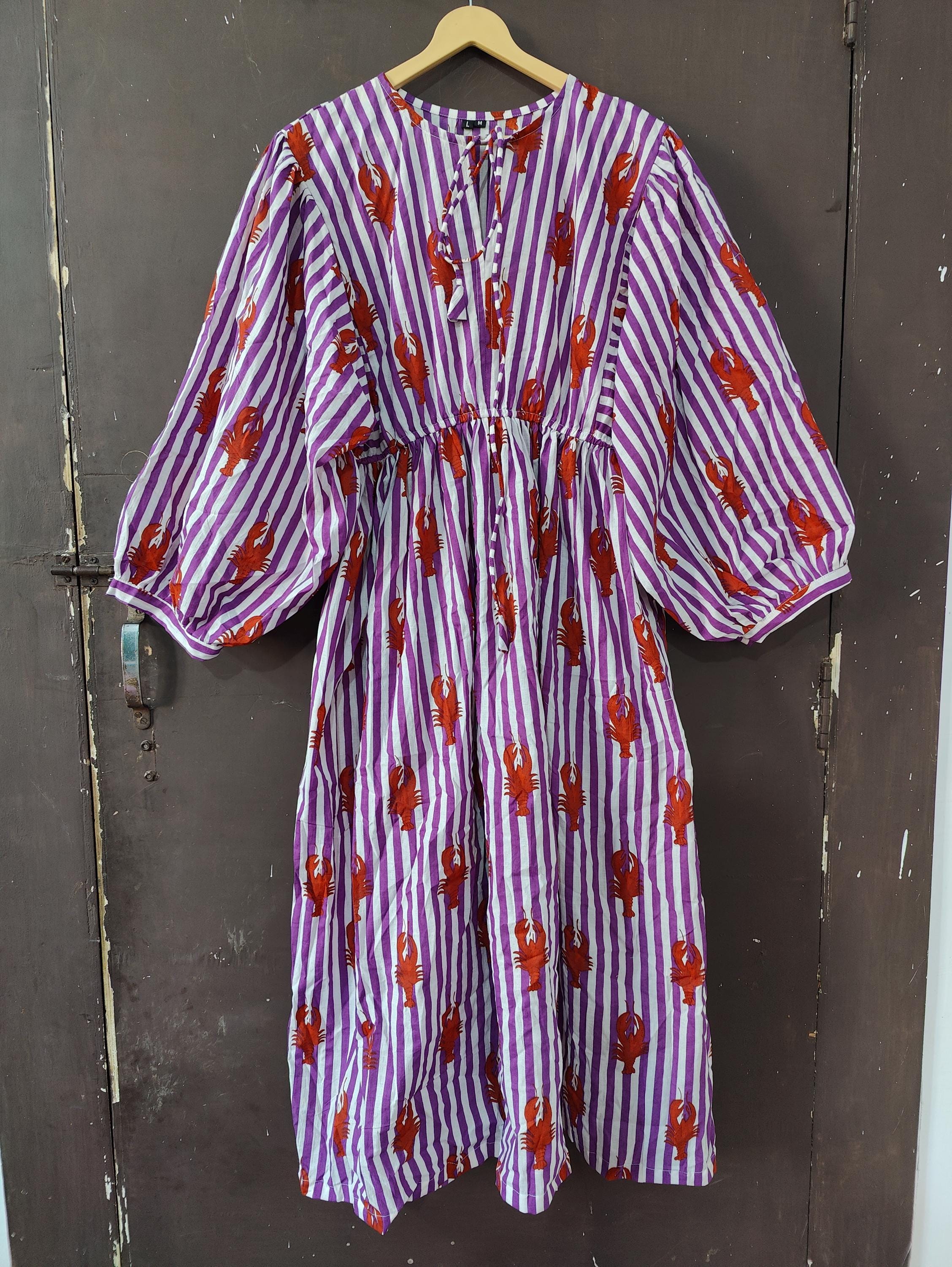 Lobster Print Dress - Etsy