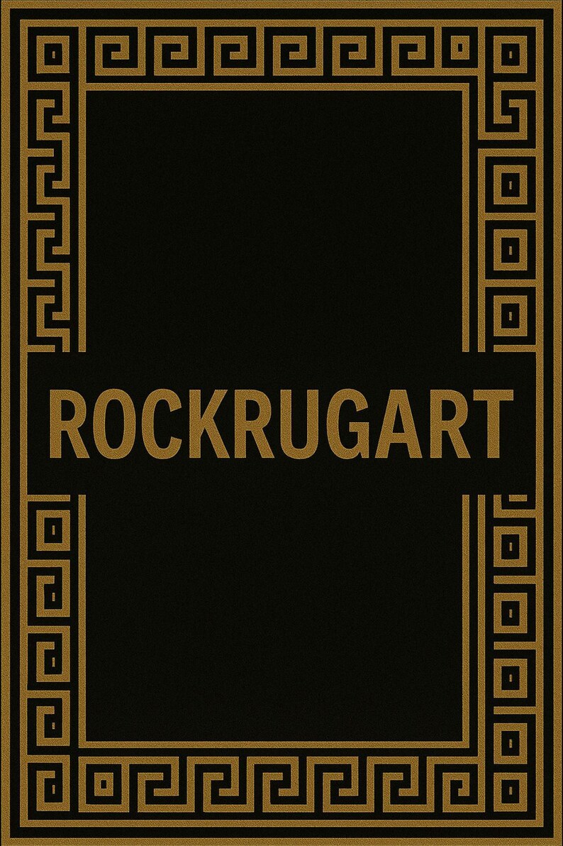 Yellow and Black Ferrari Rug, Custom Teen Room Decor - Etsy