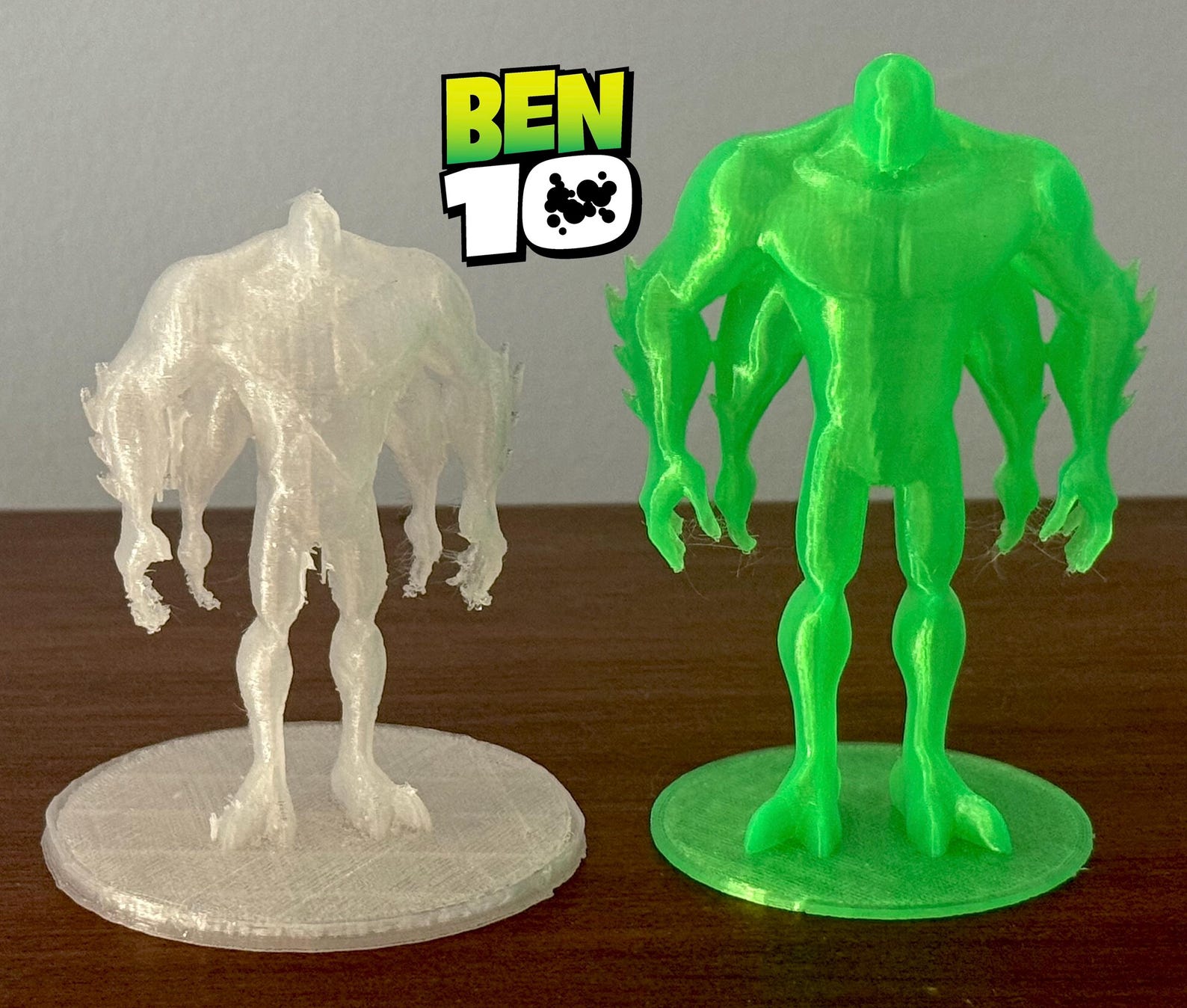 Ben 10 Four Arms Hologram Figure - 3d Printed Alien Hologram - Omnitrix ...
