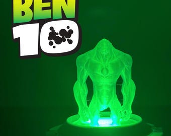 Ben 10 Humungousaur-figuur, 3D-geprint hologram, compatibel met Omnitrix-basis, actiefiguur, cadeau voor kinderen, memorabilia van fans