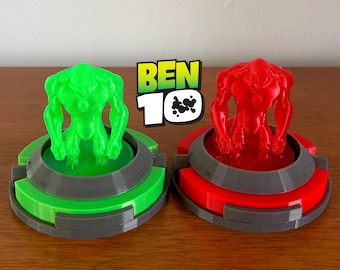 Ben 10 Humungousaur Figure, 3D Printed Hologram, Omnitrix Base Compatible, Action Figure, Gift for Kids, Fan Memorabilia