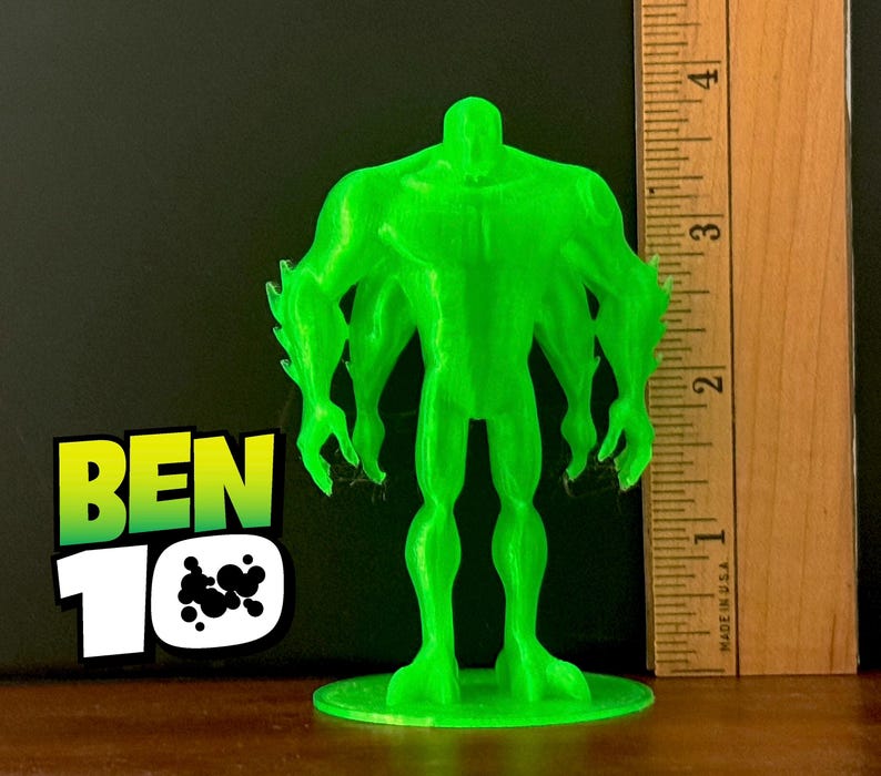 Ben A Ruler Ben 10 Four Arms Hologram Figure - 3d Printed Alien Hologram - Omnitrix ...