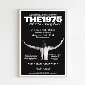 The 1975 Tour Poster 2023 - Etsy