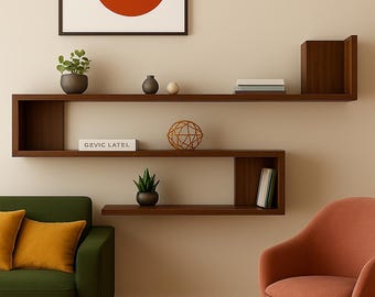 Modernes Wandregal 100, cm - Floating Display Regal für Haus oder Büro Dekor