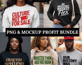 Junizähne PNG Designs | Mockup Bundle (Instant Download)