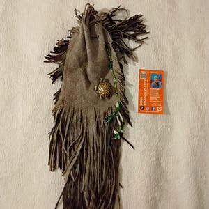 Large Medicine pouch,  Turtle Clan