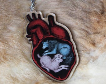 Fairy Tale Heart Keychain