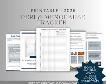 Wechseljahre leid leid! Perimenopause Tracker PDF Ernährungsratgeber | Hormon Gesundheit Journal