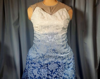 Altered Old 90s Prom Dress - plus size