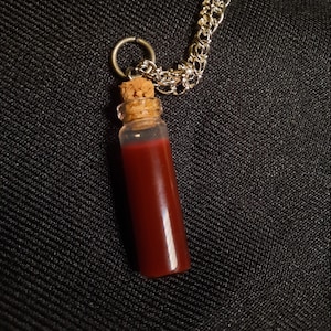 Vial of Blood necklace