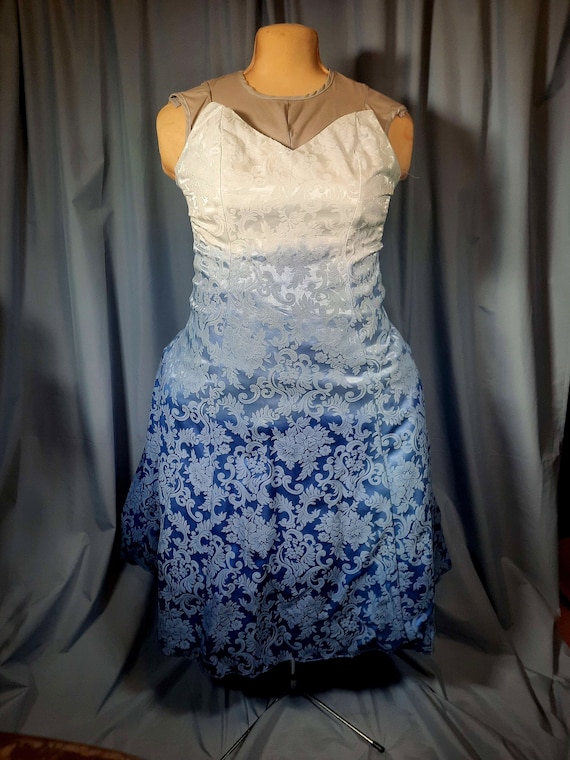 Altered Old 90s Prom Dress Plus Size Etsy