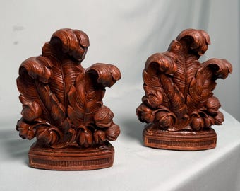 Vintage Paar Siroco Buchstützen