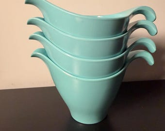 Jarra para leite/creme de melamina Aqua Mid Century 4