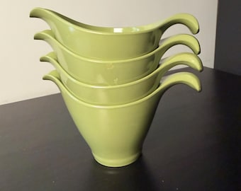 4 Alacado Grün Mid Century Milch/Sahnekrug Krug