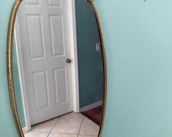 Espejo de tocador/pared Art Nouveau vintage de Matson Rose