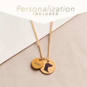 German Shorthaired Pointer Dog Memorial Gift Personalized GSP Lover Gift for Dog Mom Custom Pet Loss Necklace Remembrance Birthday Jewelry