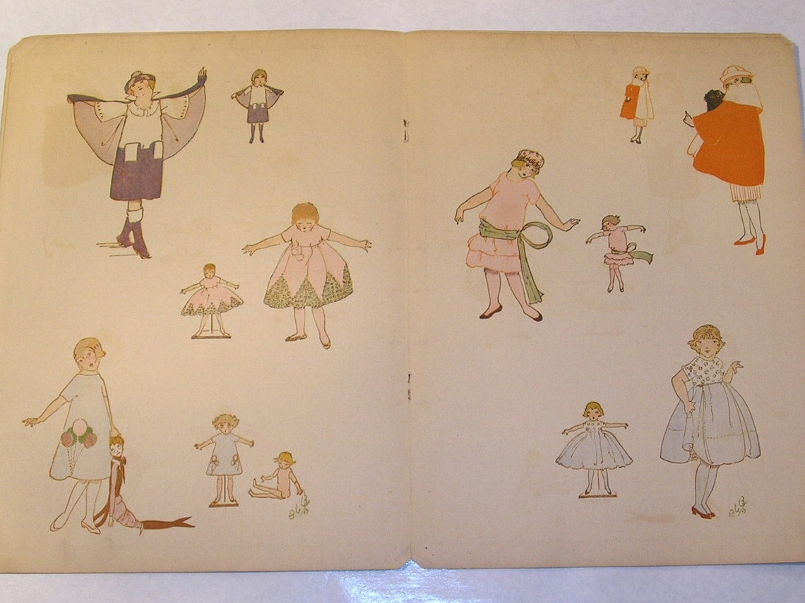 Original 1923 Your Dolly's Clothes How to Cut and Make Etsy