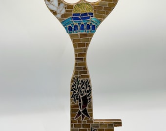 Palestinian Key Wall Hanger- House gift handmade mosaic home decor