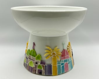 Handmade Mosaic Ramadan Bowl - Iftar & Eid Serving Dish