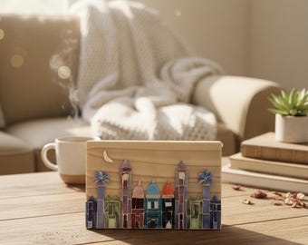 Mosaic City Serenity Keepsake Box