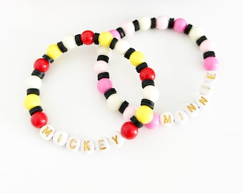 Mickey and Minnie Mouse Disney Bracelet