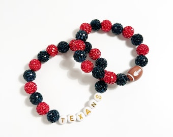 Bransoletka futbolowa NFL Houston Texans