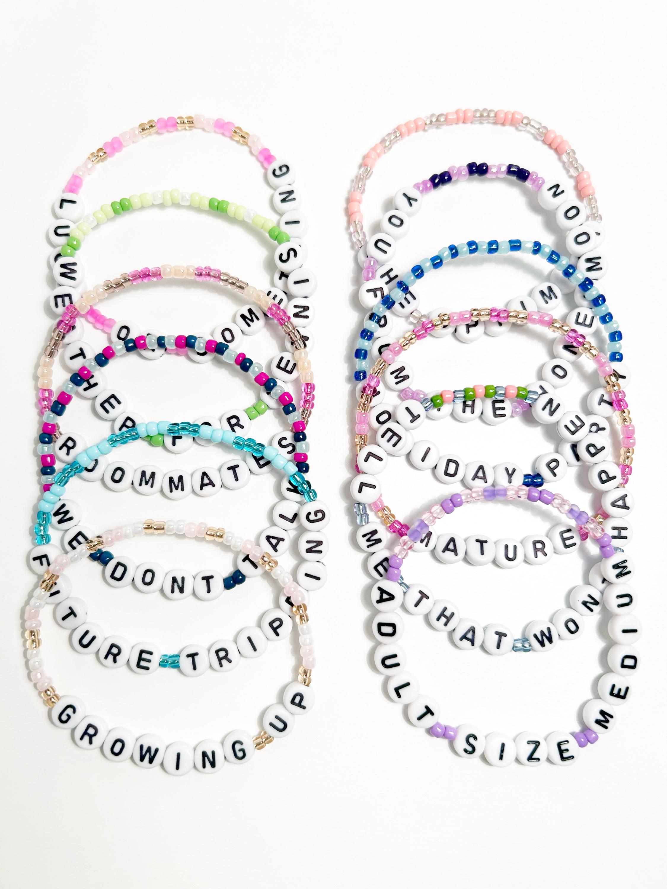 Luck or Something Friendship Bracelets | Hilary Duff Concert