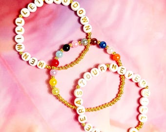 Men Will Let You Down, The Eras Tour Never Will Friendship Bracelet