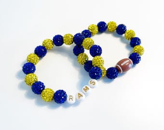 Bransoletka futbolowa Los Angeles Rams