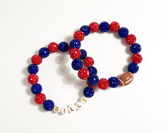 Bransoletka futbolowa NFL Buffalo Bills