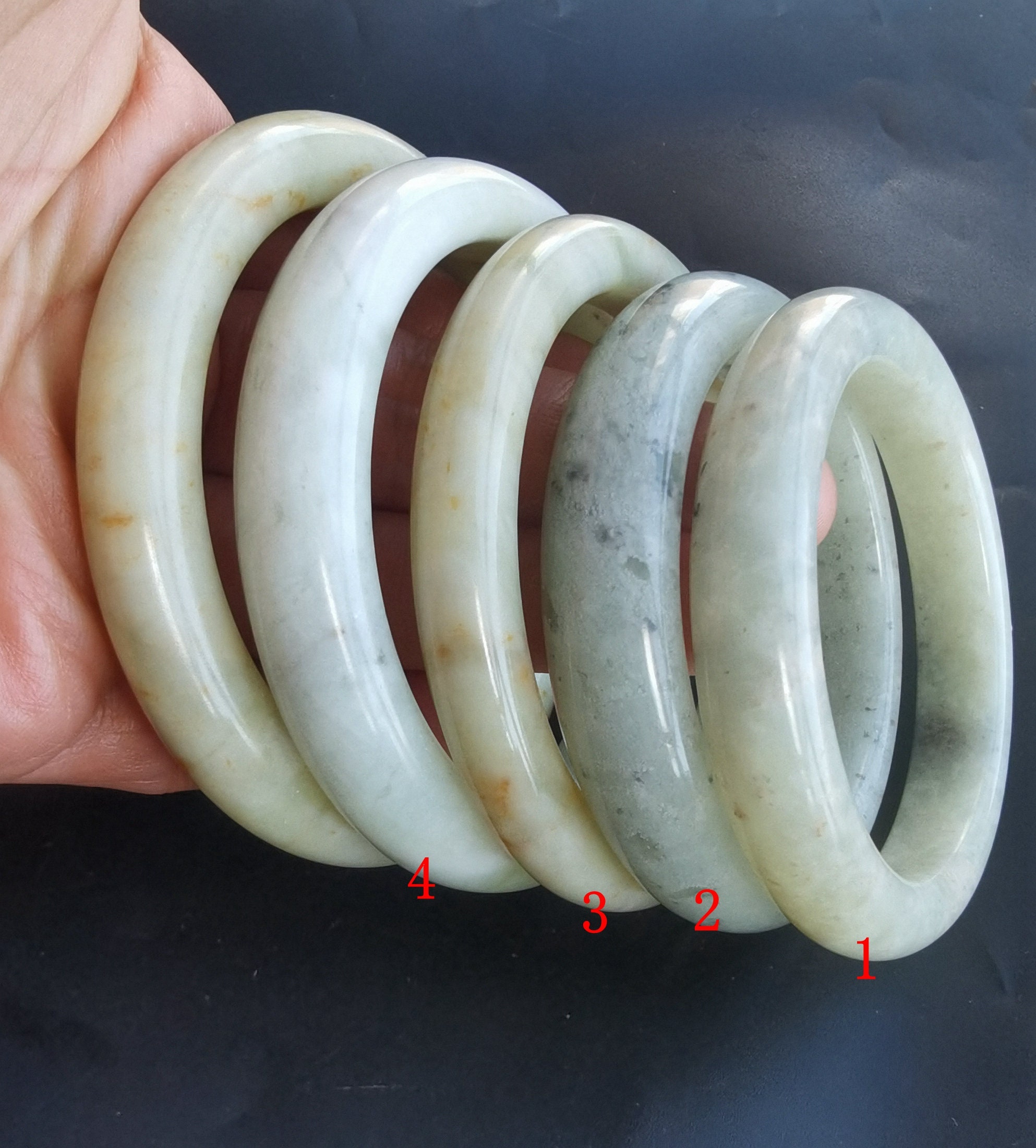 Inner 54mm,55mm,57mm,58mm,circle Smooth Natural Mixcolor Inner 54mm,55mm,57mm,58mm,circle Smooth Natural Mixcolor