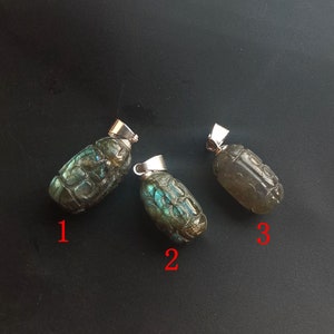 Carved  labradorite stone flower circular column pendant,moonstone,Amulet Talisman Pendant for handmade making Necklace bead Jewerly