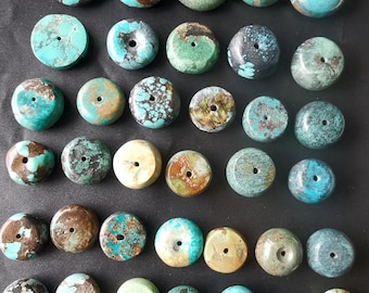 Genuine Hubei rainbow Turquoise beads,natural turquoise pendants,barrel,drum turquoise stone,for making handmade jewelry