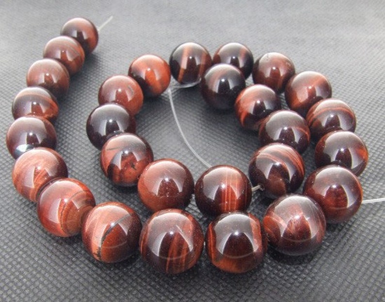 Loose Gemstone,Loose beads full strands of red tiger eye gemstone bead full strand 16