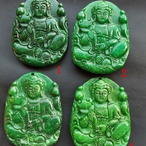 guanyin bodhisattva carved green jade stone pendant,Oval Gemstone bead,for making Handmade Jewelry Necklace Pendant link
