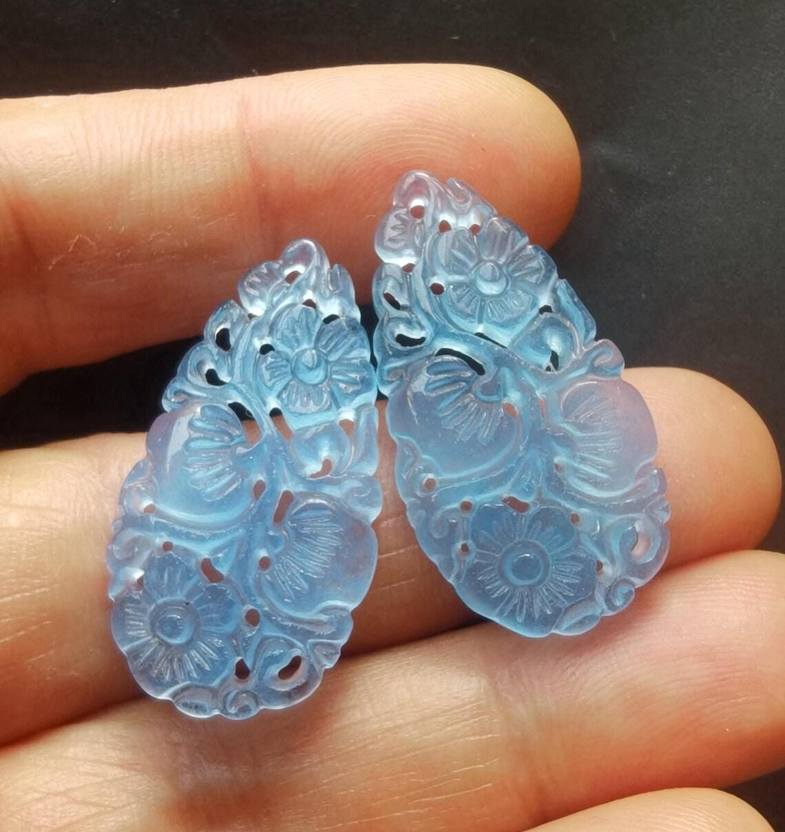 翡翠彫刻の花 - Etsy 日本