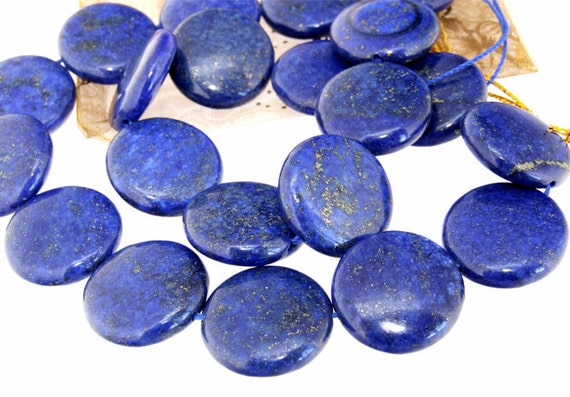 gemstones Coin Lapis Quartz Jasper beads Stone FULL STRAND | Etsy