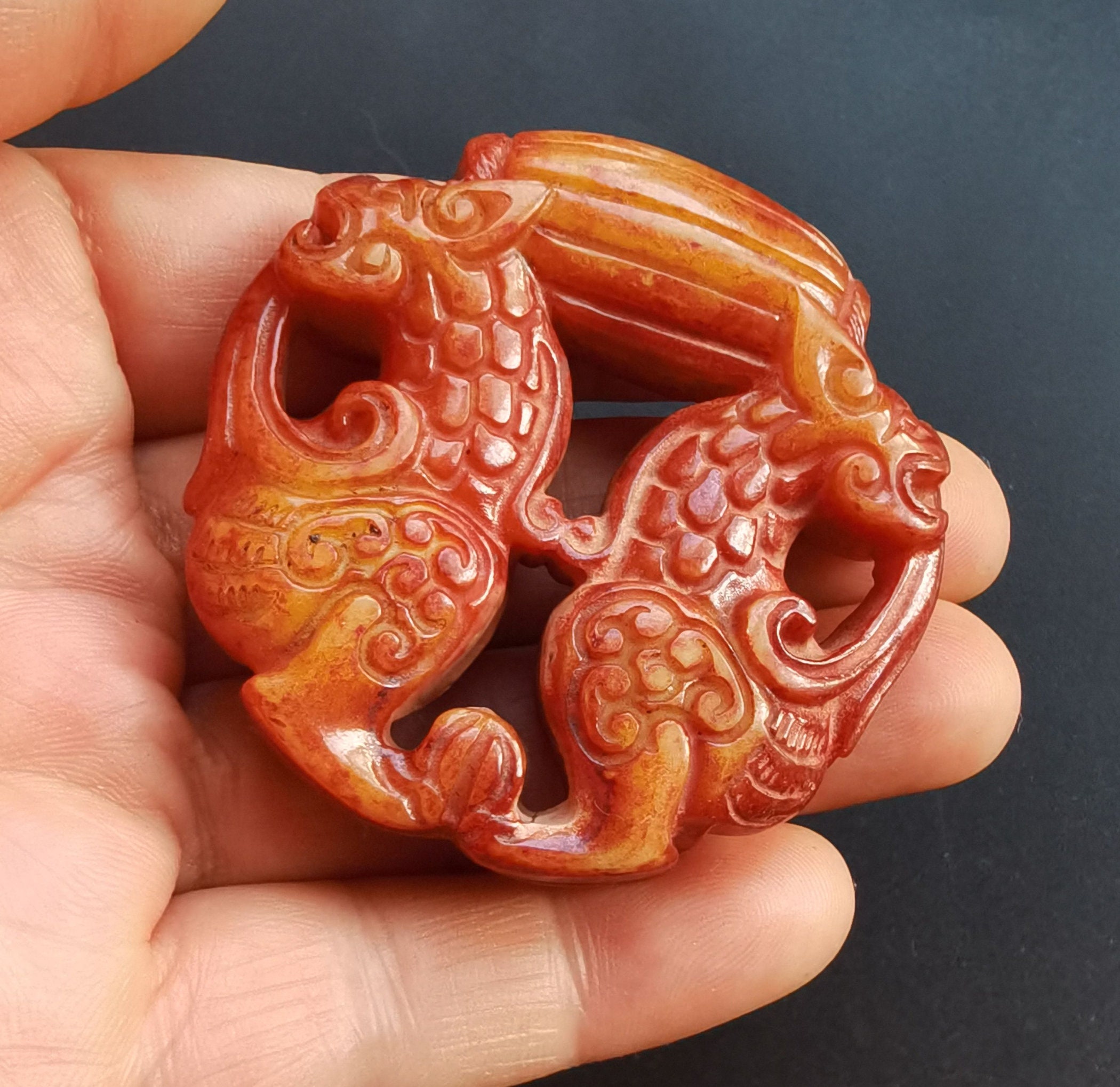 Zilveren edelsteen hanger met druppelvorm groene Jade | Verkocht