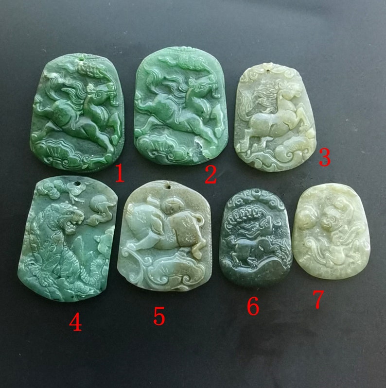 Chinese Zodiac Nephrite/hetian jade stone Etsy
