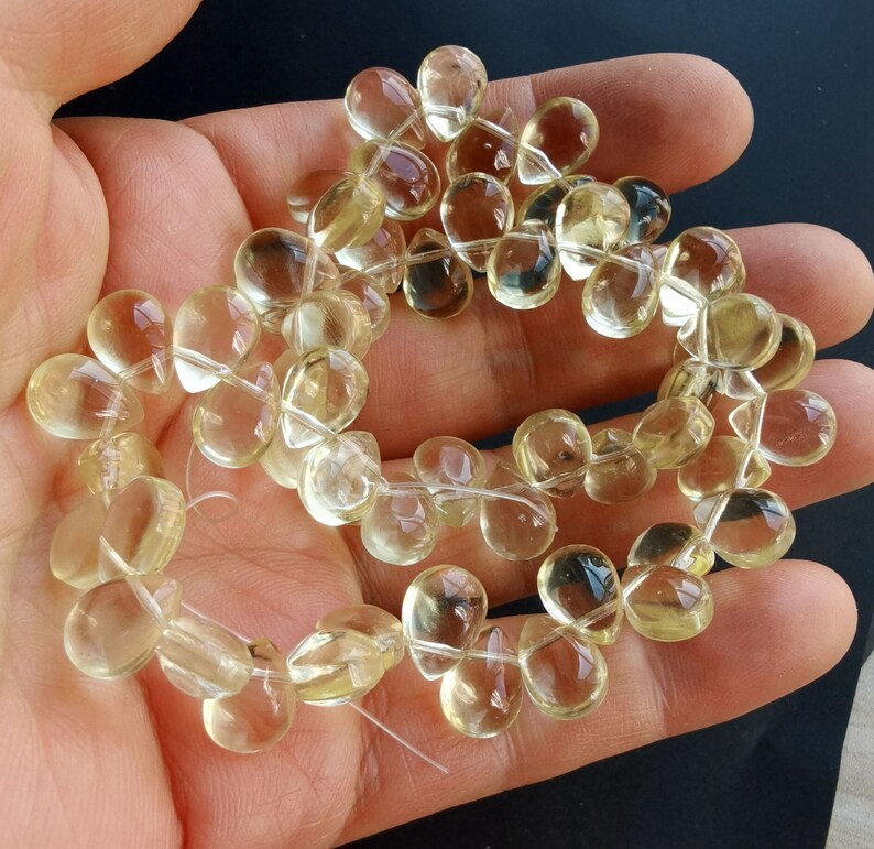 Loose Beads Light Yellow Glass Beads FULL STRAND 11 Etsy