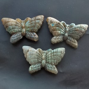 Labradorite Cabochon Carving Butterfly pendant,rainbow,Blue lavender Fire Flash,with Raw back,Crystal,Unisex Gift,natural stone,Protection