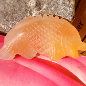 Carved pink Jade Fish Pendant Link, Natural jade goldfish pendant head, HuangLong jade Gemstone bead,Amulet Talisman pendant jewelry bead H1