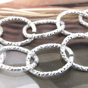 Loop Cut White Gold Chain 2.5mm38 image 1