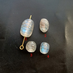 Carving natural Labradorite,Toad,Tortoise shell beaded Pendant bead,bracelet bead,center pass hole,Amulet for hand Necklace Jewerly link