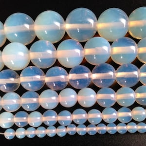 4-20mm, Opalite strand, 4mm 6mm 8mm 10mm 12mm 14mm 16mm,18mm,20mm, Round Opal beads, 15.5&quot; Full one Strand, Wholesale Gemstones
